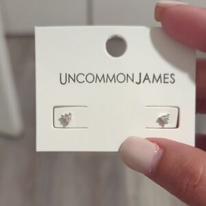 Uncommon James Triangle Diamond Flat Back Earrings